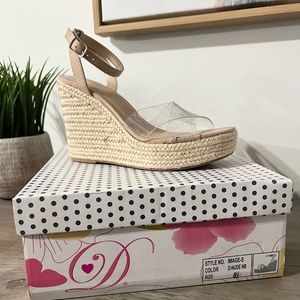 Women’s Espadrille Wedge-never worn